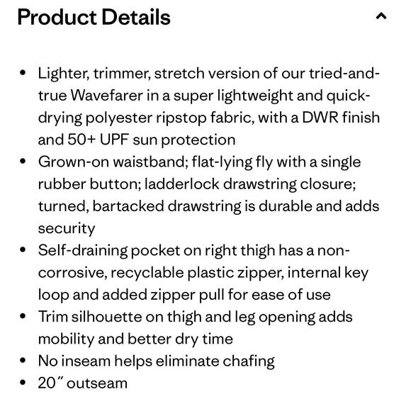 Patagonia Mens Stretch Planing Board Shorts Swim Trunks Eureka Blue Unlined 32 - Picture 11 of 13